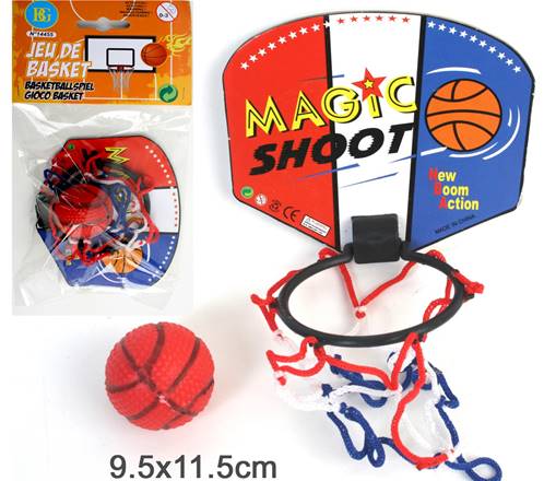 Lot de 12 Minis Baskets 9.5 x 11.5 Cm + Ballon