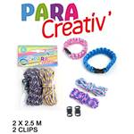 Lot de 12 Kit Bracelets Parachute 2.5Mx2 + 2Clips